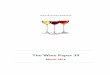 The Wine Paper 39 - Wine Business Solutions · with a very clear understanding of who you are, why you matter and why the world’s best distributors would want to add you to their