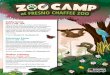 Cubby Camp - Fresno Chaffee Zoo · Where’s everybody going? See the hows and whys of animal migration! Egg-Stravaganza Friday 4/19 Crack into the world of our excellent egg laying