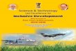dbtindia.gov.indbtindia.gov.in/sites/default/files/Four-Year-Achievement.pdf · Science & Technology Led Excellence for Inclusive Development Ministry of Science and Technology Ministry