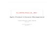 Agile Product Lifecycle Management - Oracle · Agile Product Lifecycle Management Import/Export User Guide June 2010 v9.3.0.2 Part No. E17300-01