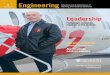 Engineering - Dalhousie University · Engineering. You can read all about the chairholder, Rob Jamieson and the work heÕs doing in this issue of The Dalhousie Engineer . I would