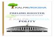 POLITY - kalpavrikshaedu.com€¦ · PRELIMS BOOSTER One Year Current Affairs for Pre 2020 POLITY