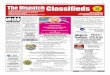 Page 72 The Dispatch/Maryland Coast Dispatch July 3, 2020 ... · 7/3/2020  · Classifieds CLASSIFIED RATES Line Ads $15/week for 5 lines. Display ads $20/week per column inch. Deadline