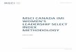 MSCI Canada IMI Women’s Leadership SELECT Index Methodology · The MSCI Canada IMI Women’s Leadership Select Index (the “Index”) aims to represent the ... GILDAN ACTIVEWEAR