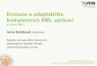 Evoluce a adaptabilita komplexních XML aplikacíholubova/doc/thesis2013sl.pdf · XML Schema • Jiný kontext, neuspořádané sekvence, sdílené prvky, … Využití dalších
