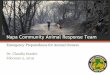 February 2, 2019 Napa Community Animal Response Team Dr. … · •Collar/tags •Mane clip •Luggage tags (crates) •Wax crayon •Sharpie on hoof or horn •Ag spray paint marker