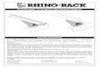 Rhino-Rack - Fitting Instructions - RLCP30 - Backbone€¦ · NSW 2116, Australia. Prepared By: Kayle Everett Issue No: 02 (Ph) (02) 9638 4744 Authorised By: Chris Murty Issue Date: