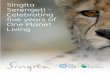 Singita Serengeti - Celebrating five years of One Planet ...storage.googleapis.com/...years...Bioregional_2018.pdf · than 700 young women for a three-day series of ‘empowerment’