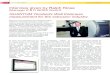 Interview given by Ralph Klose - iNOEX · Interview given by Ralph Klose (Manager R & D iNOEX GmbH) QUANTUM Terahertz Wall thickness measurement for the extrusion industry of the