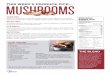 THIS WEEK’S PRODUCE PICK - Mushroom Council · THIS WEEK’S PRODUCE PICK... VARIETIES: There are 8 varieties of commercially cultivated mushrooms available for purchase all year