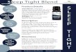 Sleep Tight Blend - Plant Therapy Tight Product … · Sleep Tight Blend Calming to the Mind and Body Supports Deep, Quality Sleep Helps Keep You Relaxed and Ready to Sleep Product