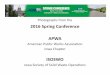 ISOSWO - APWA Iowaiowa.apwa.net/Content/Chapters/iowa.apwa.net/file/2016...2017 Spring Conference March 30-31, 2017 See you there! SPRING CONFERENCE April 7-8, 2016 Sheraton West Des