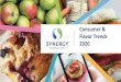 Consumer & Flavor Trends 2020 - Synergy Flavors · Consumer & Flavor Trends 2020. 2020 Consumers. 3. 4 MINDFUL CONSUMER TrendSight Sustainability& Ethics. Mounting awareness and concern