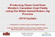 Producing Clean Coal from Western Canadian Coal Fields ...cdn.geosciencebc.com/pdf/Presentations/2017-013_CoalSMART_20… · Canadian Carbonization Research Association CCRA - Geoscience