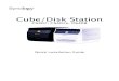 Cube/Disk Station · Do keep Synology product upright. Do not lay it down horizontally. Do not place the Synology product close to any liquid. Do not place the Synology product on