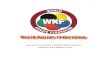 KATA AND KUMITE COMPETITION RULES ... - WA Karate Federationkaratewestaustralia.com/wp-content/uploads/2016/03/WKFCompetiti… · APPENDIX 7: THE KARATE-GI - 50 - APPENDIX 8: WORLD