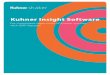 Kuhner Insight Software · Kuhner Insight is our user-friendly software for data recor-ding, calibration, programming and controlling. Simultane-ous recording of process parameters
