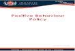 Positive Behaviour Policyashs.wa.edu.au/wp-content/uploads/2020/05/School...Policy\School - Behaviour Policy\School Positive Behaviour Policy.docx On receiving a second Level One for