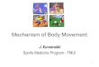Mechanism of Body Movementstaff.ui.ac.id/system/files/users/jull.kurniarobbi/... · Mechanism of Body Movement J. Kurniarobbi Sports Medicine Program - FMUI. 2 Movement is the Sign