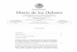 Diario de los Debates - cronica.diputados.gob.mxcronica.diputados.gob.mx/PDF/62/2014/feb/140201-1.pdf · Diputados, para su conocimiento y de la Cámara de Senadores.. . . . . . 
