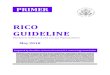 Primer on RICO Guideline - Racketeer Influenced and Corrupt … … · (Racketeer Influenced and Corrupt Organizations) May 2018 . Prepared by the Office of General Counsel, U.S