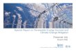 Special Report on Renewable Energy Sources and Climate ... · Special Report on Renewable Energy Sources and Climate Change Mitigation Presenter Info Event Info (Example of cover