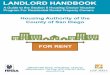 LANDLORD HANDBOOK · Introduction . This handbook provides information to rental property owners and landlords on the Section 8 Housing Choice Voucher (HCV) Program. The Section 8
