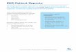 EHR Patient Reports - NovoMedLink...EHR Patient Reports 2016 Novo Nordisk • All rights reserved. • USA16DEP00402 April 2016 Navigate to Admin, Configure CDS Alerts. Check CMS123