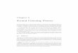 Formal Learning Theory - Universiteit Utrecht · Formal Learning Theory As was pointed out in the previous chapter, questions concerning learning are relevant to linguistic research,