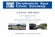 CIVIC NEWS No 136 - SUMMER 2010 (BLUE TEMPLATE) · Website: (click on Header ‘Civic Society’) The Droitwich Spa Civic Society was founded in 1974, as a response to the rapid development