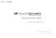 and Section 508 - TechSmith · TechSmith offers the following background information to help our customers understand the accessibility features of our software, including Camtasia®