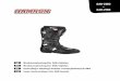 641-208 - Jula · User instructions for MX boots ... Støvlene kan også ha spesifikk kollisjonsbeskyttelse: beskyttelse for ankel og legg (ekstrautstyr) kan spesifiseres i CE-merkingen,