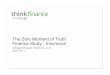 The Zero Moment of Truth Finance Study - Insurance...Talked to a customer service rep online Talked with a customer service rep on the phone Talked with a insurance co. representative
