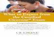 What to Expect from the Certified Cicerone Exam · If you finish the written exam early, you may have an opportunity to complete the demonstration before the tasting exam begins