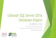 Unleash SQL Server 2016 Database Enginepramodghimire.com.np/wp-content/uploads/2015/08/Unleash-SQL-Se… · Agenda Columnstore Indexe In-Memory OLTP Live Query Statistics (Demo) Query