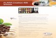 FLAVIA Creation 400 brewer - Coffee Distributing Corp · FLAVIA ® and the C400 - the perfect partner at work. • Ideal for larger workplace environments. freshness • FLAVIA’s