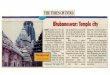 Somen Sengupta Article...there's Mukteshwar temple, Anantobasudev temple and Parashurama temple for you to visit. Apart from temples Bhubaneswar is quite an attractive place what with
