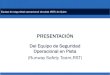 PRESENTACIÓN P2 Fidel Guitarra... · Equipo de seguridad operacional de pista (RST) de Quito VIGENCIA, DURACIÓN Y TERMINACIÓN • Este MOU entrará en vigencia al momento de la