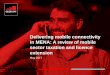 Delivering mobile connectivity in MENA: A review of mobile ... · Mobile-specific taxation as a share of total taxation payments, has increased in most countries with available data