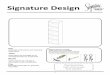 Signature Design · 2020-01-11 · 1 Required tools for assembly Ouls requis pour l'assemblage Herramientas necesarias para el montaje Vereiste hulpmiddelen voor assemblage Signature