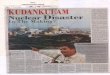 News paper scanningdl.nsf.ac.lk/ohs/cea/news/Sunday-Leader/E-2012-Nov-25-Sunday-Lea… · the Kudankulam Nuclear Power Plant in the Thirunelveli District, ibuild despite protests
