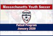Massachusetts Youth Soccer...1. Current Mass Youth members, including individuals and organizations, are covered by Mass Youth insurance and registrations. 2. “Introduction to Futsal”