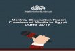 Monthly Observation Report Freedom of Media in …June 2017 The Egyptian Center for Public Policy Studies-ECPPS 2 ECPPS presents monthly Observation report for press freedom in Egypt,