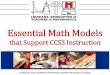 Essential Math Models - Amazon S3 · 2016-05-20 · Area Model •Continue work with colored tiles and arrays. •Introduce linear pieces. Build a 12x13 first with the linear pieces,