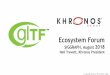 Khronos Template 2015...glTF –Cross-Platform 3D Asset Transmission Efficient, reliable transmission Bring 3D assets into 1000s of apps and engines - NOT an Authoring Interchange