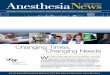 Anesthesia News · “My portfolio as vice-chair (education and training) encompasses the residency, fellowship, medical student education, continuing medical education (CMe), and