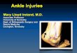 565 Ankle Injuries Milwaukee WI - Mary Lloyd · 2019-07-08 · Association Injury Surveillance System on Foot and Ankle Injury.* Sport Game Injuries Relating to the Ankle (%) Game