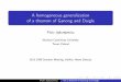 A homogeneous generalization of a theorem of Ganong and Daiglepjedrzej/research/Halifax2013.pdf · A homogeneous generalization of a theorem of Ganong and Daigle PiotrJędrzejewicz