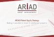 ARIAD Patent Equity Strategy · company (mkt. cap. > €100 million) from "MSCI Developed Countries" Outperformance, due to micro-, small-&midcap„hiddenchampions“ − Clear outperformance
