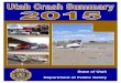 State of Utah Department of Public Safety...Utah Crash Summary 2015 - Utah Department of Public Safety Highway Safety Office 2015 Utah Crash Facts In an average day in Utah, there
